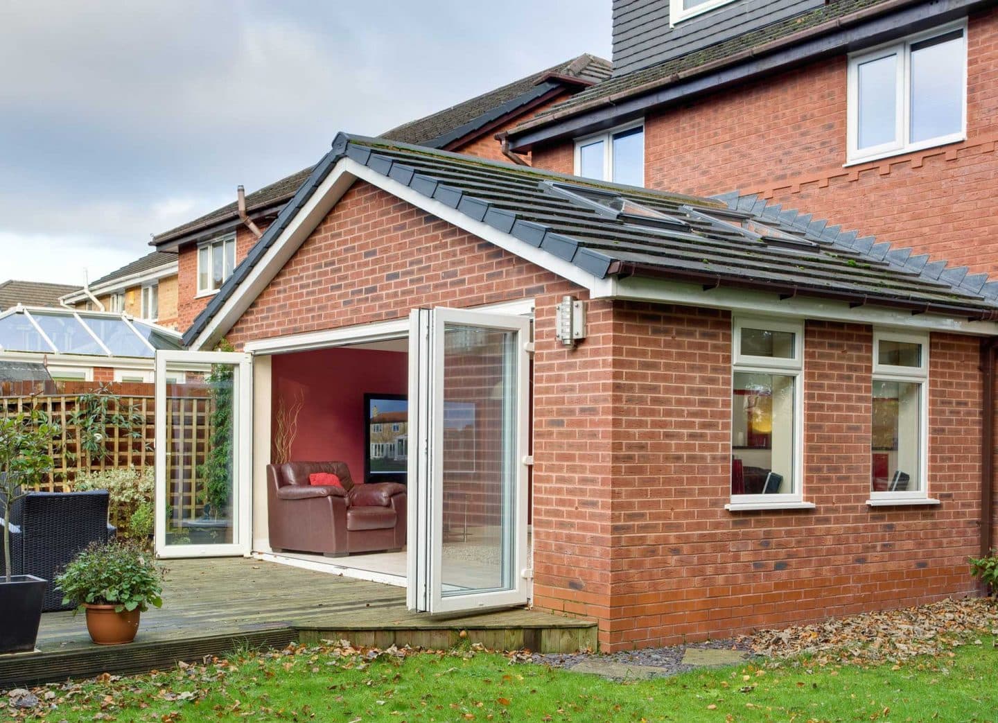 A home extension built by G&G Builders